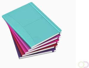 Oxford Signature Business Journal met flexibele kaft ft A5 gelijnd geassorteerde felle kleuren