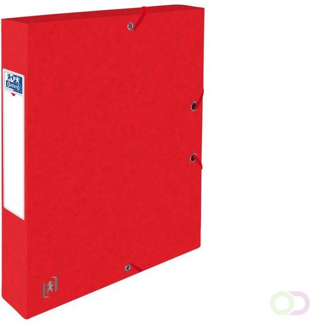 HAMELIN OXFORD Top File verzamelbox A4 40mm rood