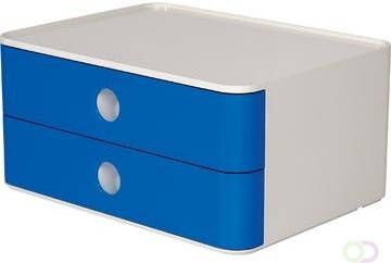 Han ladenblok Allison smart-box met 2 laden wit blauw