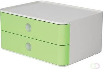 Han ladenblok Allison smart-box met 2 laden wit groen