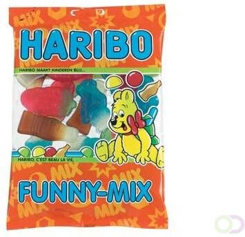 Haribo snoep funny-mix zak van 200 g