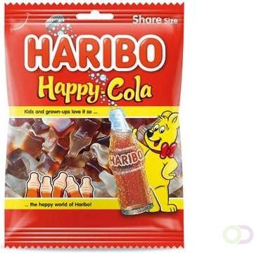 Haribo snoep happy cola zak van 185 g