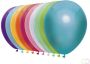 Haza Ballon uni 30cm 50 stuks metallic assorti - Thumbnail 1