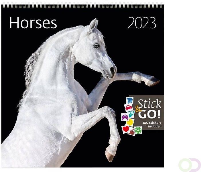 Helma 365 Kalender 2023 30x30cm Paarden