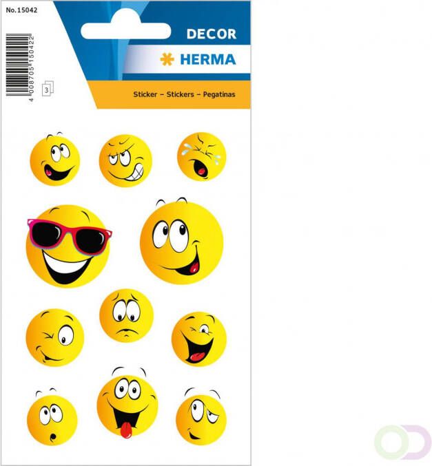 Herma 15042 Stickers happy face