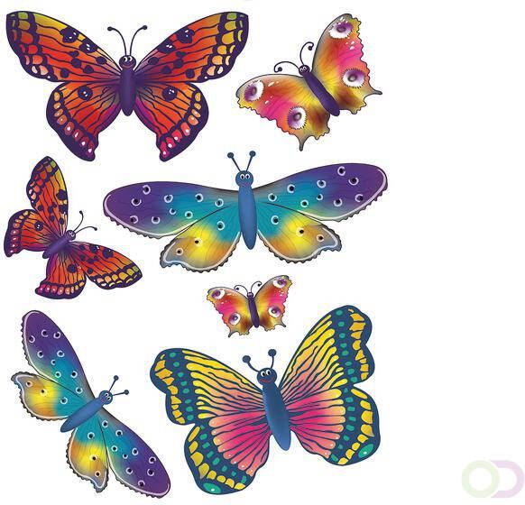 Herma 15104 Venster deco butterflies