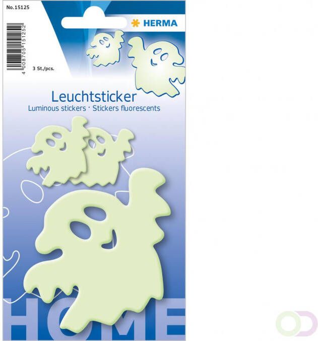 Herma 15125 Sticker glow in the dark kleine geest