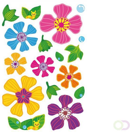 Herma 15144 Stickers bloemen 3D vleugels