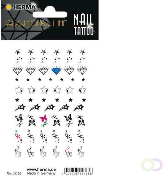 Herma 15165 CLASSIC nail tattoo stars