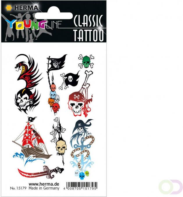 Herma 15179 CLASSIC tattoo colour pirats
