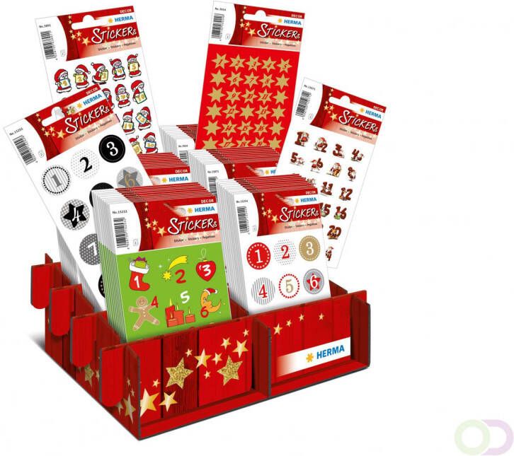 Herma 15252 Display stickers adventskalender getallen