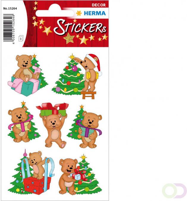 Herma 15264 Stickers kerst beren