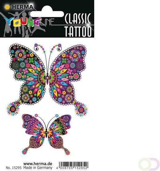 Herma 15295 CLASSIC tattoo vlinders XXL