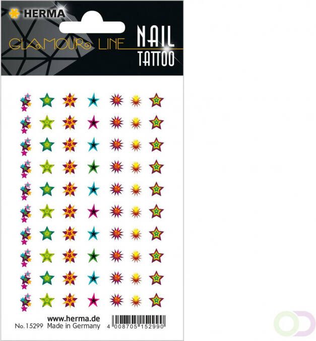 Herma 15299 CLASSIC nail tattoo Cosmic Stars