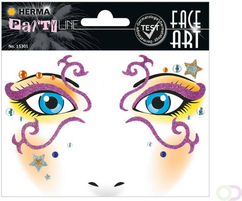 Herma 15301 Face Art Stickers Mystery