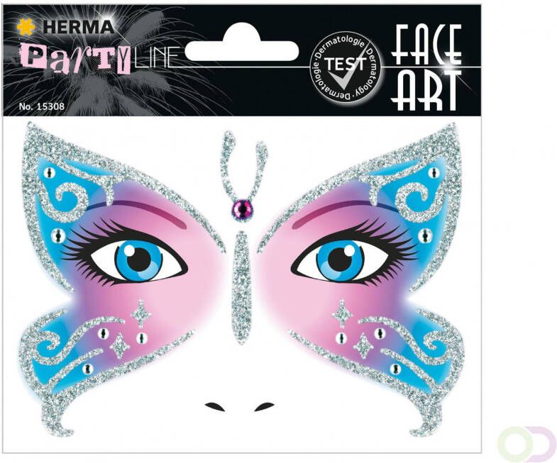 Herma 15308 Face Art Stickers Vlinder