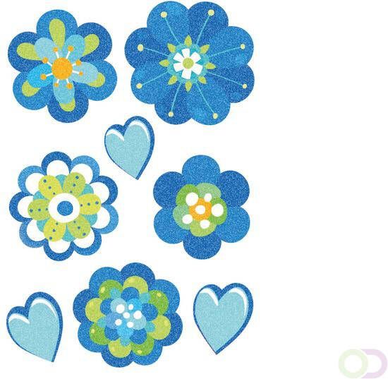 Herma 3706 Stickers MAGIC Flower liefde Crystal