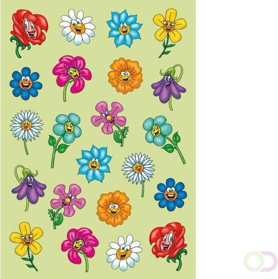 Herma 6262 Stickers gezichten van de bloem Puffy