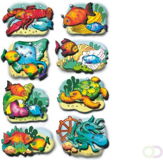 Herma 6292 Stickers waterdieren 3D Folie