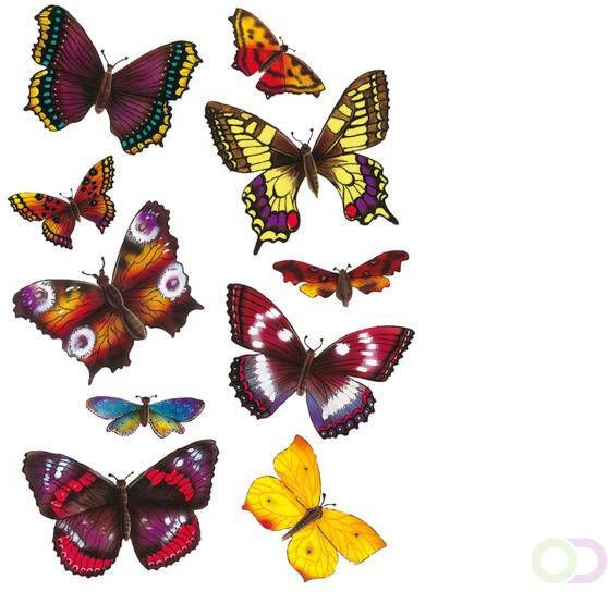 Herma 6388 Stickers Vlinders 3D vleugels