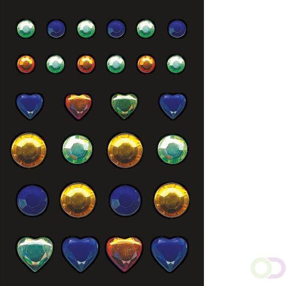 Herma 6646 Glam Rocks gekleurde juwelen