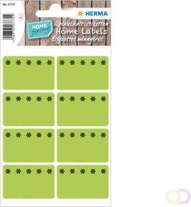 Herma Diepvries etiketten 26x40 mm groen Ijskristal 48 st.