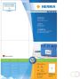 Herma Etiket 4676 105x148mm A6 premium wit 400stuks - Thumbnail 1