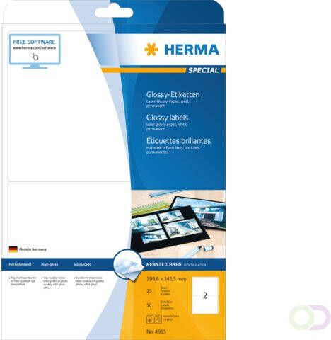 Herma Etiket 4915 199.6X143.5mm 50st