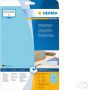 Herma Gekleurde etiketten A4 105 x 42 3 mm blauw verwijderbaar - Thumbnail 1