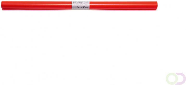Herma Kaftfolie rood 2m x 40cm