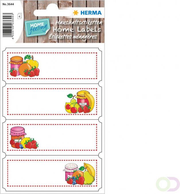 Herma Etiket 3644 keuken vrucht assortiment