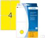 Herma Multipurpose-etiketten 52 x 82 mm geel permanent hechtend om met de hand te - Thumbnail 1