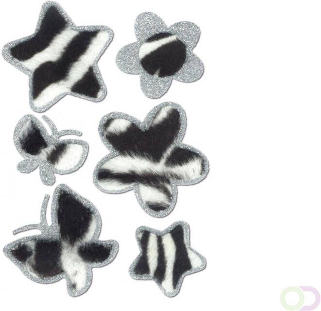 Herma Sieretiketten MAGIC zebras fleece 1vel