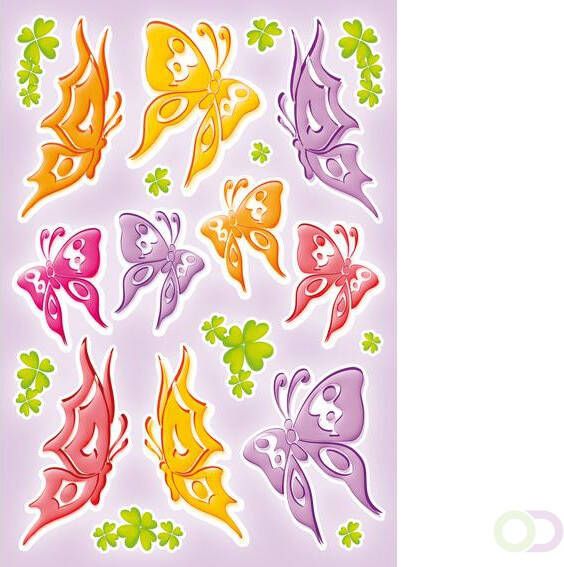 Herma Stickers 6261 MAGIC vlinders Puffy