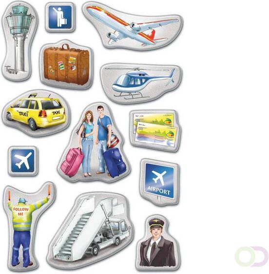 Herma Stickers 6348 MAGIC luchthaven Puffy