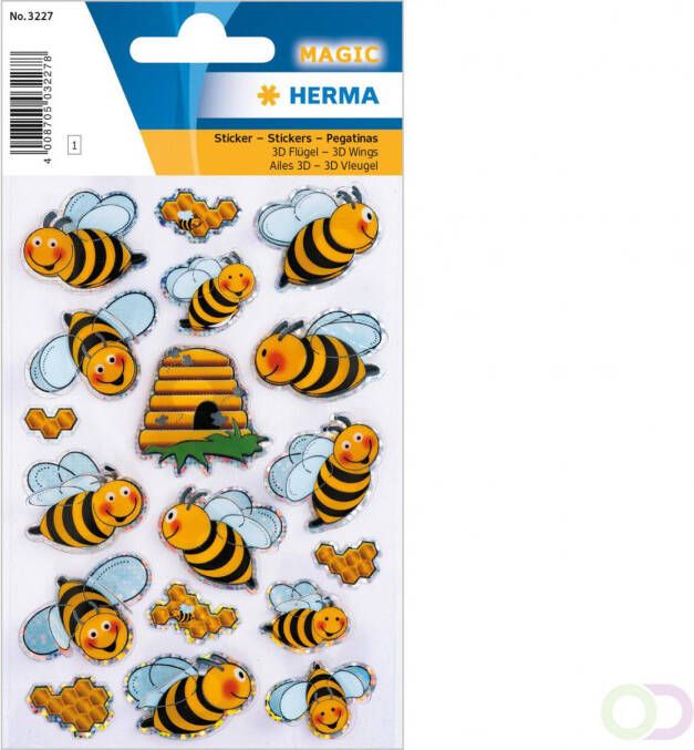 Herma Stickers Bijen Vleugelsticker