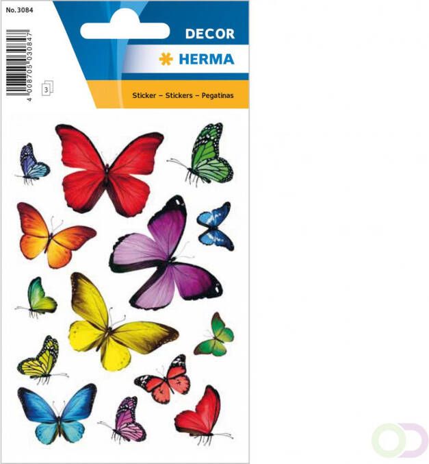 Herma Stickers Butteerfly diversiteit