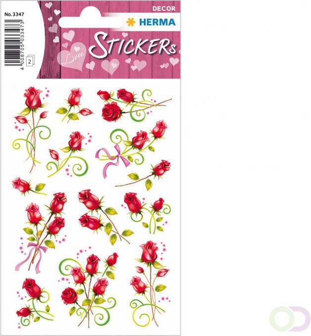 Herma Stickers etiketten rozen folie
