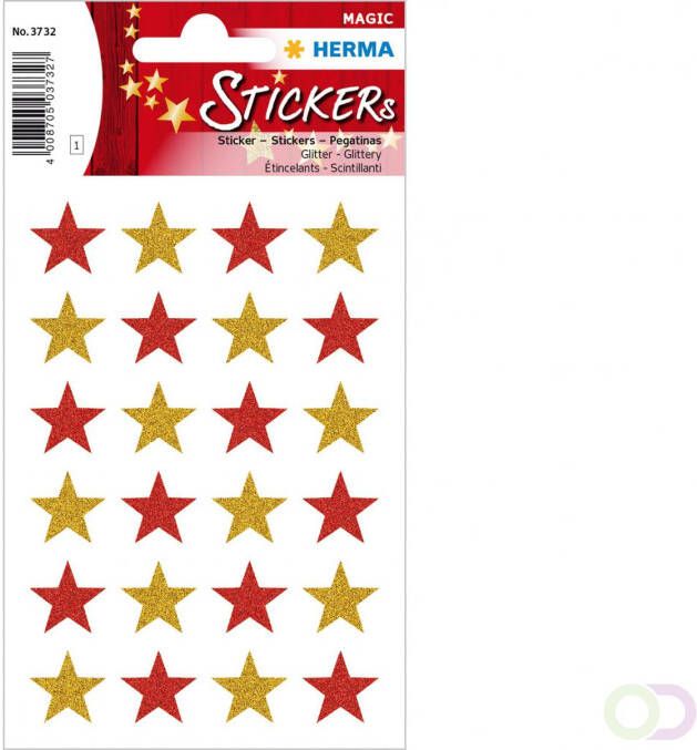 Herma Stickers Ster glitter