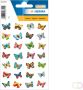 HERMA Etiket 6819 vlinder glitter folie - Thumbnail 2