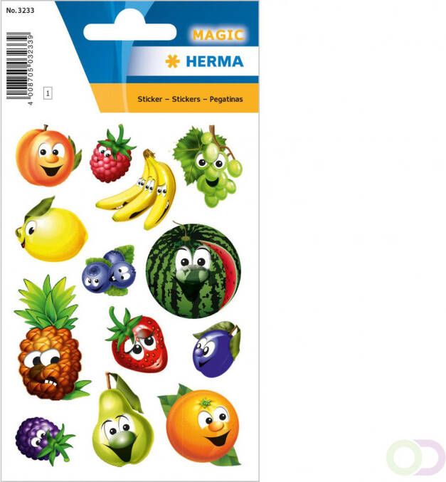 Herma Stickers Vruchten Wiebelogen