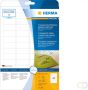 Herma Transparante folie etiketten glashelder A4 45 7 x 21 2 mm weervast permanen - Thumbnail 1