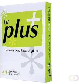 Hi-Plus Premium kopieerpapier ft A4 75 g pak van 500 vel