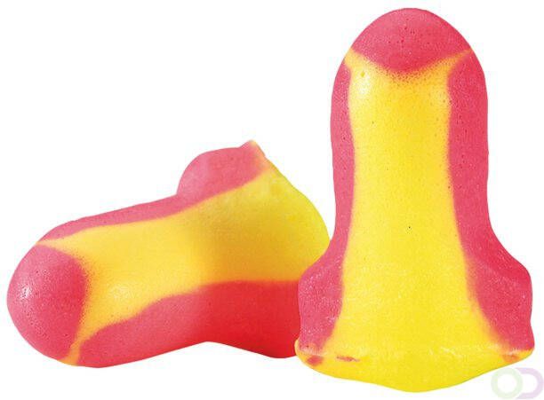 Howard Leight Oordoppen Honeywell Laser Lite 7-10mm doosà 200 paar geelroze - Foto 1