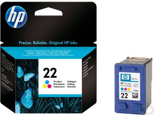 HP 22 Inktcartridge kleur (C9352A)