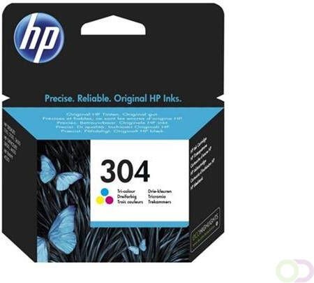 HP 304 originele drie-kleuren inktcartridge (N9K05AE)