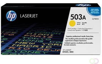 HP 503A originele gele LaserJet tonercartridge (Q7582A)
