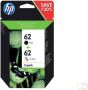 HP Inkt cartridge 62 N9J71AE zwart + kleur - Thumbnail 1