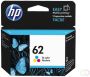 HP 62 originele drie-kleuren inktcartridge (C2P06AE) - Thumbnail 1