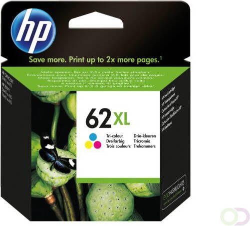 HP 62XL Inktcartridge HC Kleur(C2P07AE )